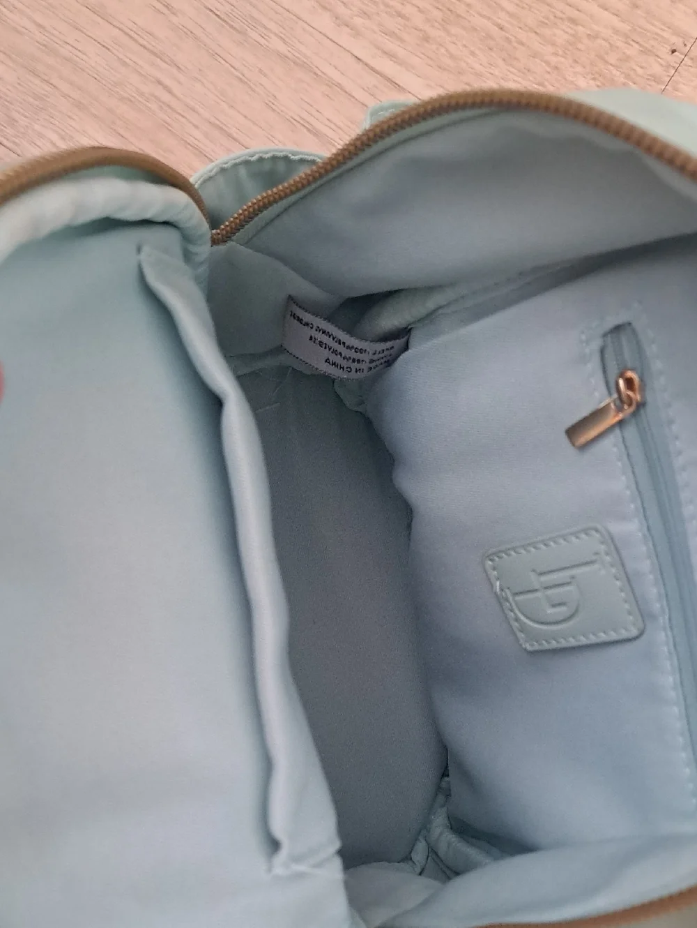 LD Mint Green Mini Backpack - Lightweight Women's Bag
